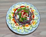 Hình bước làm 2 của món Salad trứng luộc & cá ngừ ngâm dầu