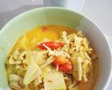 Foto langkah ke 8 dari resep Ontong (jantung pisang) masak santan kuning.