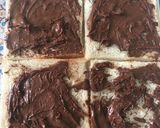 A picture of step 3 of Nutella Bread Cake.