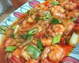 Foto langkah ke 4 dari resep Udang Saus Asam Manis 🍤.
