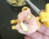 A picture of step 4 of Rose Flavoured Modak.