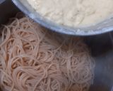Foto del paso 6 de la receta: Milanesas con Fideos, Queso y Salsa Blanca (Cocina Facil IX)