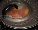 A picture of step 6 of Eggs in tomato and beef#familyfriendly.