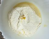 A picture of step 3 of Oats Pancake.