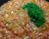 Foto del paso 7 de la receta: Urbenguines de bacallà amb gambas y sobrasada amb fonoll