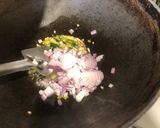 A picture of step 4 of Bread Pulao.