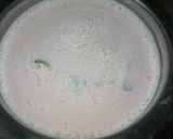 A picture of step 4 of Kashmiri tea(pink).