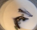 A picture of step 3 of Sabudana Kheer.