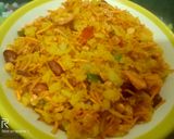 A picture of step 3 of Chatpate khilekhile pohe.