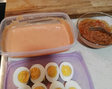 Foto del paso 1 de la receta: Huevos rellenos de atún