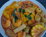 Foto langkah ke 5 dari resep Udang Saus Padang.