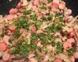 Csirkemell "Bercy"-módra recept fázis 4 fotója
