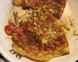 A picture of step 6 of Masala bread omelette.