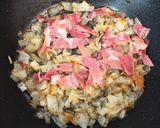 Foto del paso 4 de la receta: Pèsol garrofal de Llavaneres amb pernil ibèric 🫛 🟨🟥🟨🟥🟨🟥🟨🟥🟨