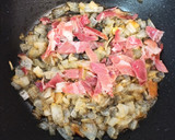 Foto del paso 4 de la receta: Pèsol garrofal de Llavaneres amb pernil ibèric 🫛 🟨🟥🟨🟥🟨🟥🟨🟥🟨