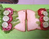 Foto langkah ke 2 dari resep Bolognese Vegetables Sandwich.