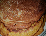 A picture of step 3 of Beans pancake.