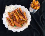 A picture of step 16 of Baked potato wedges.