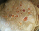 A picture of step 5 of Soft chapati# authormarathon#.
