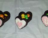 Foto langkah ke 12 dari resep Chocolate Nut Cookie Box (Cookies No Mixer).
