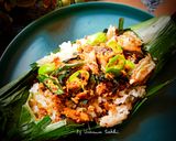Foto langkah ke 2 dari resep Nasi Bakar Tongkol.