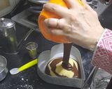 A picture of step 5 of Cocoa & Vanilla Tea Cake.