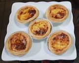 A picture of step 8 of Portuguese Egg Tarts (Air Fryer Version).