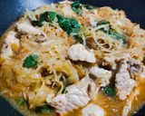 รูปขั้นตอนการทำที่ 4 ของ แกงคั่วมะละกอใส่หมู