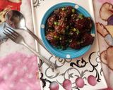 A picture of step 4 of Vegetable dry Manchurian.