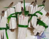 Hình bước làm 4 của món Tôm bó củi