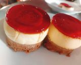 Hình bước làm 4 của món Flan gateau tráng gương