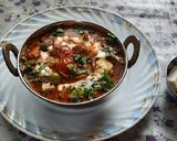 A picture of step 9 of Dhaba style spicy kadai paneer.