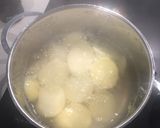 A picture of step 1 of Easy cheesy mashed potato with spring onions.