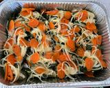 Foto del paso 8 de la receta: Chiles rellenos de pollo en frío con escabeche artesanal