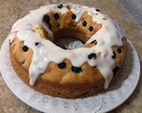 Foto del paso 7 de la receta: Budín de arándanos con crema, sin manteca, con batidora