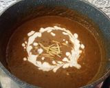 A picture of step 7 of Daal Bukhara.
