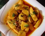 গাঠি কচু দিয়ে ছূড়ি শুঁটকির দম(Gathi Kochur dum Recipe in Bengali) রেসিপির ধাপ 4 ছবি