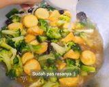 Foto langkah ke 8 dari resep Tumis Brokoli Tofu Saos Tiram.
