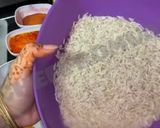 A picture of step 2 of Al rehman-beef Biryani.