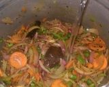 A picture of step 5 of Vegetable Biryani.