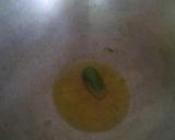 A picture of step 1 of Neem brinjal.