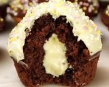 Foto del passaggio 8 della ricetta Muffin con cuore di cioccolato