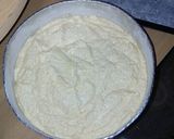 A picture of step 3 of Vanilla Cake With Buttercream Frosting.