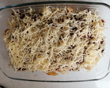 Foto del paso 3 de la receta: Patatas fritas gratinadas con carne, bacon y barbacoa