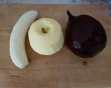 Foto del paso 2 de la receta: Budín sin azúcar añadido, de remolacha y frutas