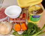 Hình bước làm 1 của món Thịt bò xào thơm