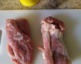 Foto del paso 1 de la receta: Solomillo de cerdo al jerez con salsa de verduras