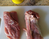 Foto del paso 1 de la receta: Solomillo de cerdo al jerez con salsa de verduras