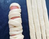 Une image de l'étape 2 de Saucisse momie.