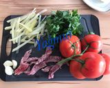 صورة لخطوة 3 من وصفة لحم وبطاطا بصوص اللبن (جوكرتمه)